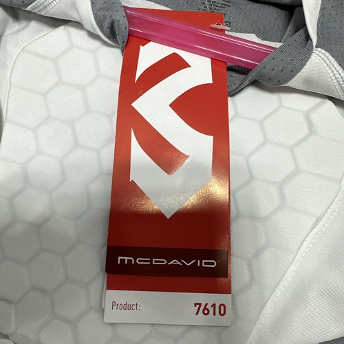 New McDavid Youth Hexpad Hex Sternum Shirt 7610Y Size Small - Picture 5 of 7