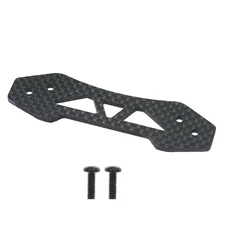 RC Car Carbon Fibre Front Bumper Plate For Tamiya TT02/TTO2D/TTO2R#TATT-077