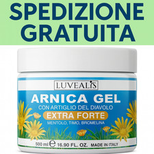 Arnica 98% Gel Forte – Artiglio del Diavolo Uso Umano Sollievo Dolori Articolari