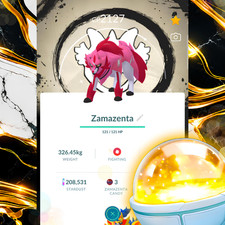 Pokémon Zamazenta Brillante BG Go Fest 2026 + Baratija de la Suerte | Tr-de Go ✨