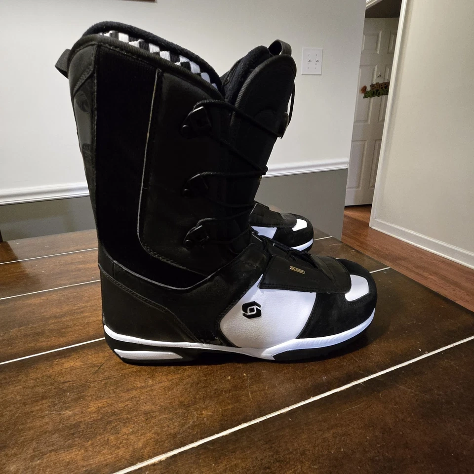 SALOMON DIALOGUE CUSTOM FIT PERF Men's Snowboard Boots Size 11-11.5 - Image 3 of 4