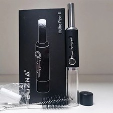 Glaspfeife Kr&auml;uter - Tabakpfeife Pfeife Tabak Glas Pipe Glasrohr, 4 Stufen
