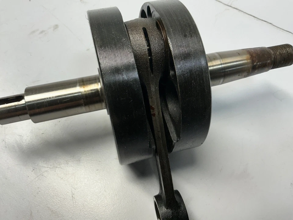 Conjunto giratório de manivela de virabrequim Bultaco Alpina JM 350 Sherpa fabricante de equipamento original - Imagem 2 de 4