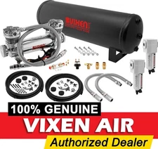 AIR SUSPENSION KIT/SYSTEM FOR TRUCK/CAR BAG/RIDE, DUAL HEAD COMPRESSOR, 4G TANK