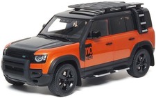 Almost Real 1:18 Scale Land Rover Defender 110 2020 Phoenix Orange/ Black