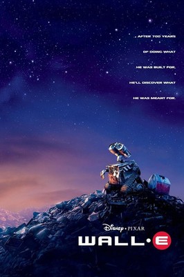 Wall - E movie poster print