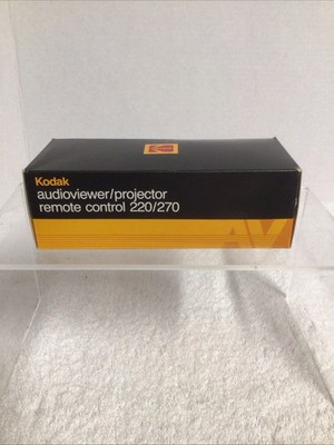 Kodak Audio Viewer / Projector Remote Control 220/270 With Instructions NEW
