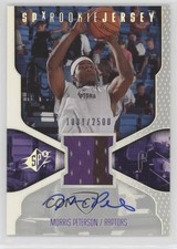 2000-01 SPx SPx Rookie Jersey Auto 1031/2500 Morris Peterson #119 Auto 0v1