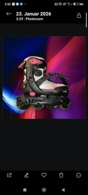 Inline Skates, Größe verstellbar von 32 bis 36 (32, 33, 34, 35, 36)