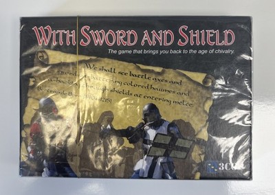 MIT SCHWERT UND SCHILD KARTENSPIEL - WÜRFELSPIEL - DREI KRONEN 2008 - NEU & VERSIEGELT