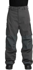 Volcom Nwrk Baggy Men's Snow Pants, Dark Grey, Small