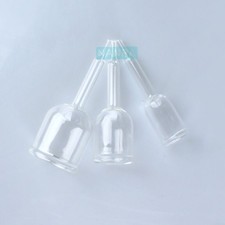 3PCS Vacuum Replace Attachment Cupping Glass Cup For The Breast Beauty Machine