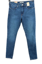 Levis 311 Shaping Skinny Jeans Womens Sz 31 x 30 Blue Mid Rise Stretch Denim New