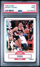1990 FLEER #161 DANNY YOUNG Graded PSA 9 *MINT*
