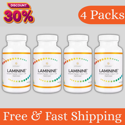 #ad 4 AUTHENTIC LifePharm Laminine Supplement 120 Capsules Total EXP 07 2026 $95.95