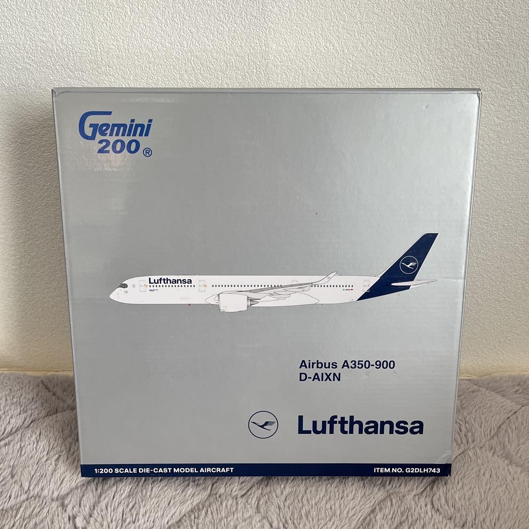 航空機・ヘリコプター Gemini200 1/200 A350-900 B747-400 A380 Gemini200 1/200 Lufthansa Airbus A350-900 Boeing B747-400