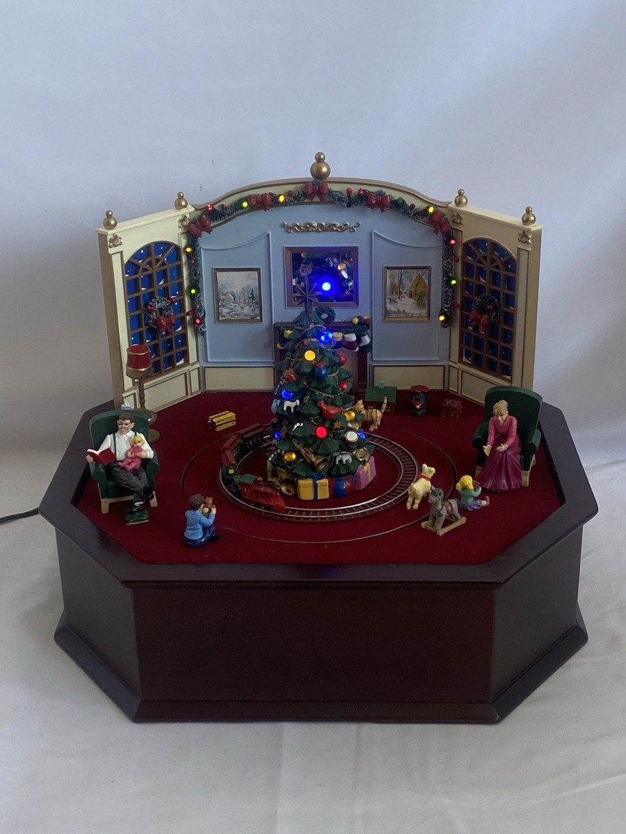 2006 Mr. Christmas Holiday Music Box LED Lights Motion and Musical