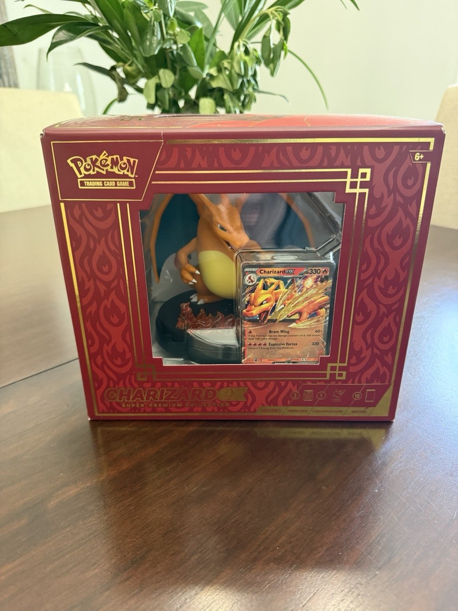 Pokemon TCG Charizard Ex Super Premium Collection Box Sealed New 2024 Vmax Ultra | eBay Pokemon TCG Charizard Ex Super Premium Collection Box Sealed New 2024 Vmax Ultra | eBay