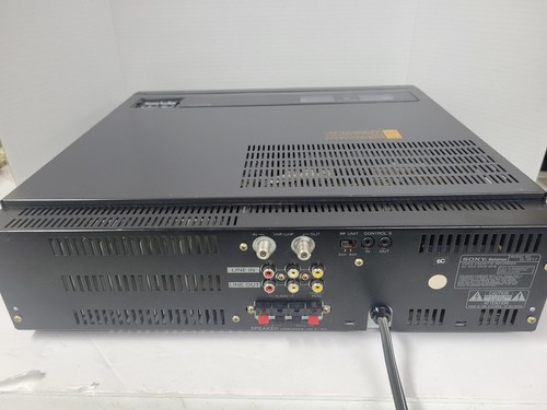 Vintage SONY Super Betamax Theater SL-HFT7 No Remote, UNTESTED Sell As-Is - Afbeelding 9 van 10