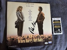 Rob Reiner Signed When Harry Met Sally Laserdisc Cover JSA COA