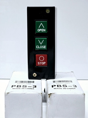 Two MMTC PBS3 3-Button Indoor Control Station for Gates and Doors 