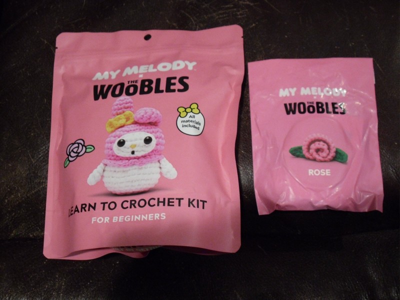 Woobles Crochet Kit - Sweet As Can Be My Melody™ Bundle - Unopened Packs