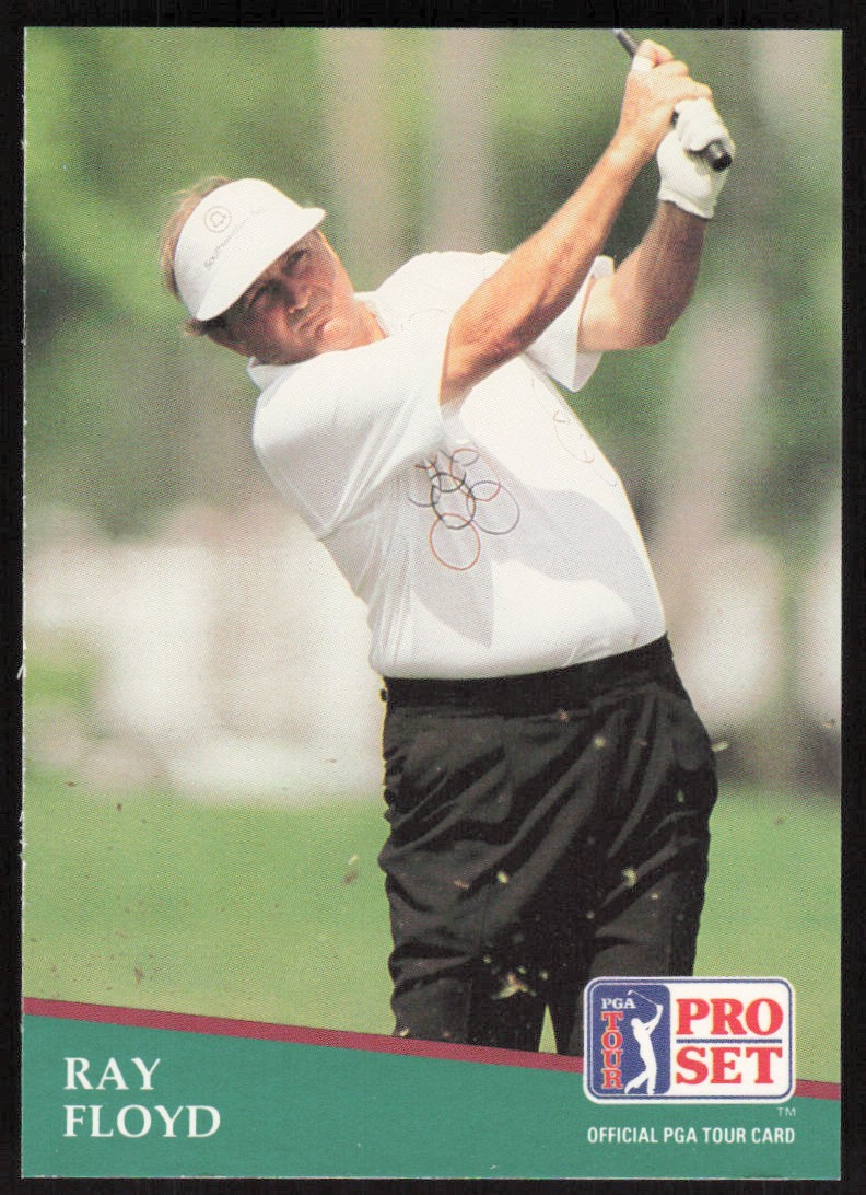 1991 Pro Set PGA Tour Ray Floyd Golf Card #164
