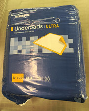 McKesson Ultra Disposable Underpads 30" x 36" 500 ml Capacity UPHV3036