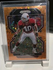2021 Pat Tillman Orange Disco Prizm #83