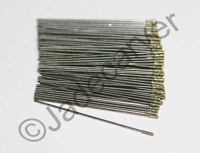 Diamond Drills, .75mm Outside Diameter, Pack of 100