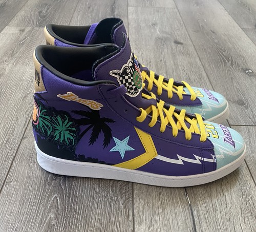 converse pro leather lakers