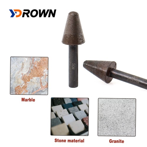 Diamond Sintered Mounted Pointg Marble Granite Stone Hole Groove Abrasives Wheel - Foto 8 di 21
