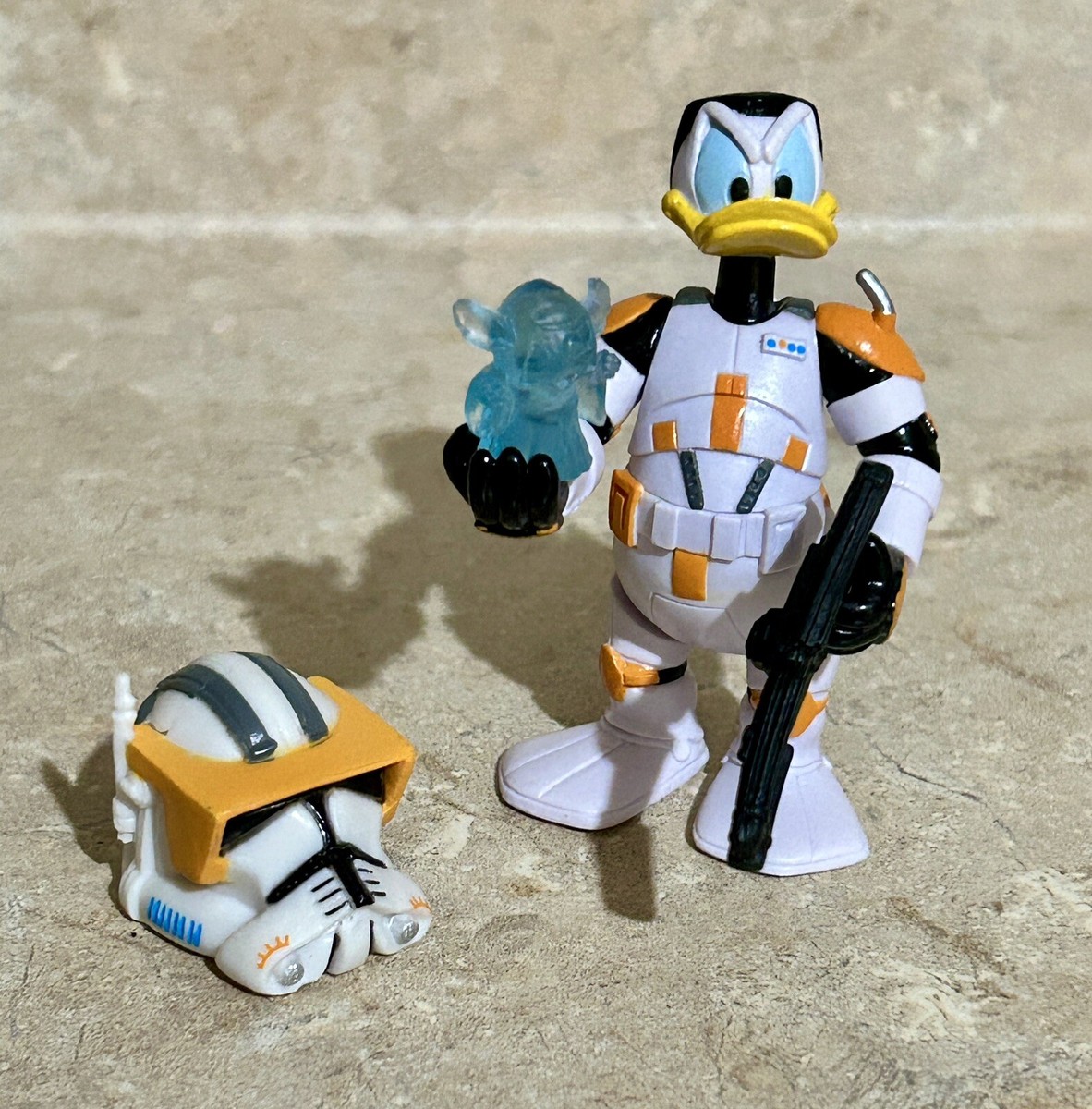 Star Wars Commander Cody Donald Duck Disney Star Tour Complete
