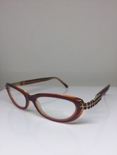 Daniel Swarovski S 143 Eyeglasses w/ Pearls C. 6052 23 KT Gold Plated w/ Pearls