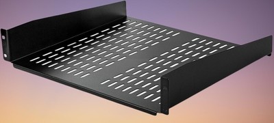 StarTech.com 2U 16in Universal Vented Rack Mount Cantilever Shelf - Fixed Server