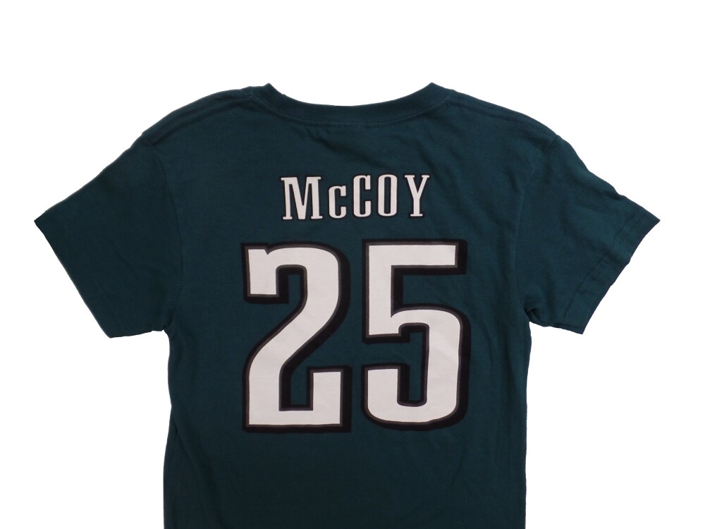 LeSean McCoy Philadelphia Eagles Green Youth Player Jersey T-Shirt