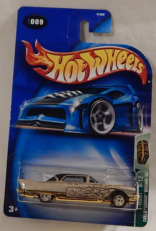 Cadillac Eldorado Brougham 1957 Hot Wheels 2003-009 T-Hunt Treasure Retired 2016