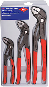 Knipex Tools 002006Us1 3 Piece Cobra Water Pump Plier Set