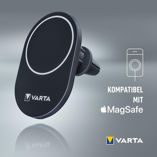 VARTA Mag Pro Sans Voiture Chargeur & Support Téléphone Portable USB Type C 15 W - Photo 7 sur 11