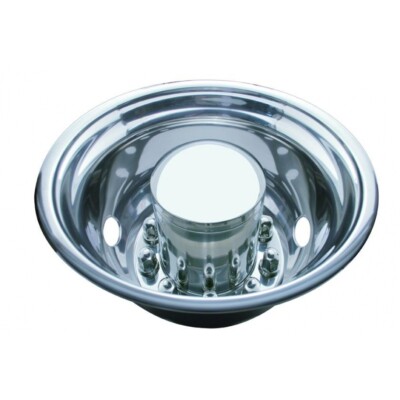 22 12'' O.D. Stainless Rear Simulator Set - 2 Vent Hole, Hub Piloted