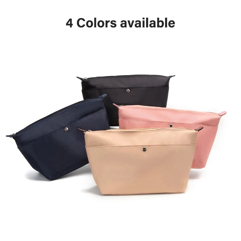 WUTA Nylon Inserto Bolsa Organizador Multi-Bolsillos Para Longchamp Bolso Bolso Cartera Foto 3 de 4
