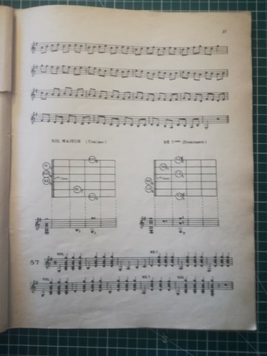 Paul Maury grande méthode de guitare 1961 - Picture 3 of 4