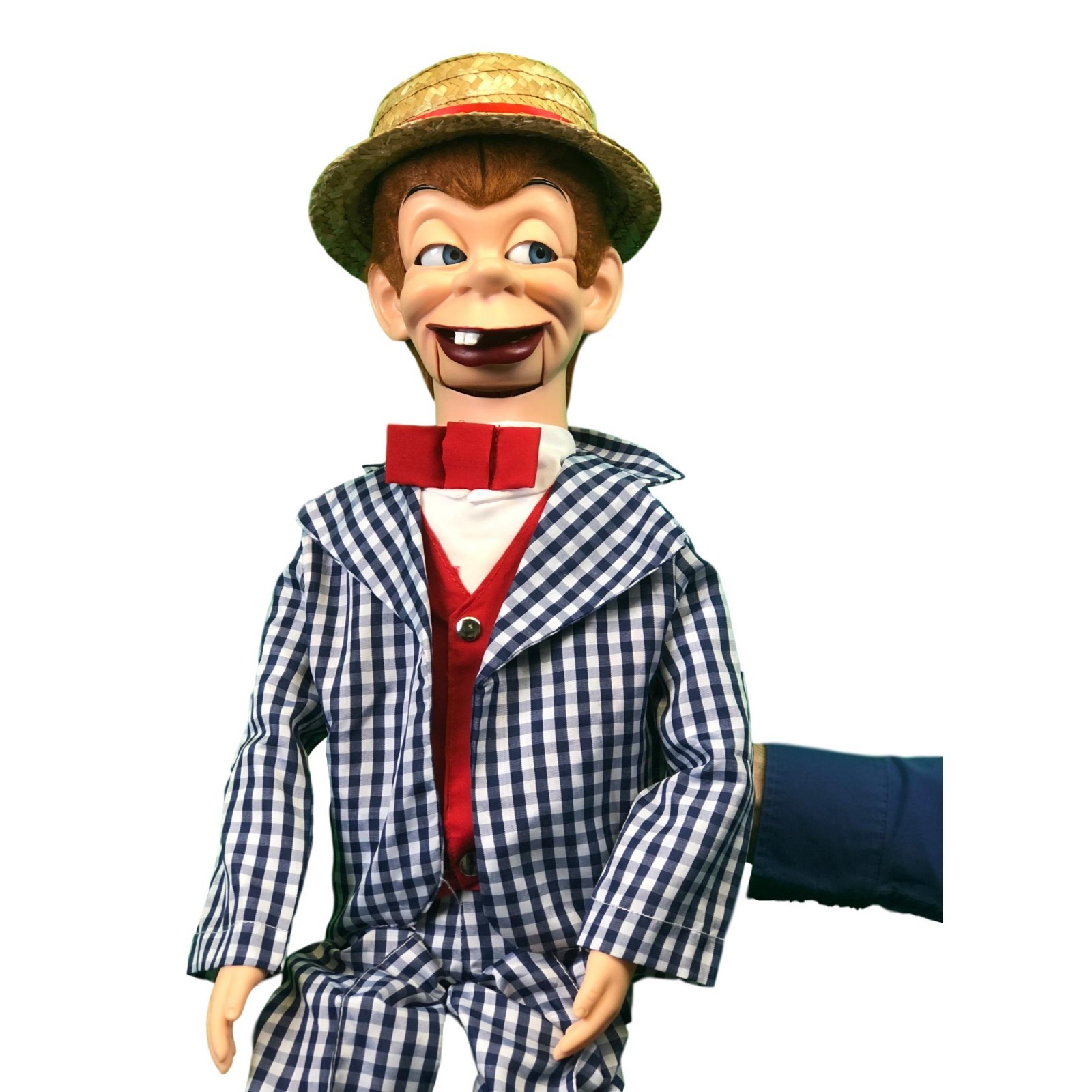 Mortimer Snerd Deluxe Upgrade Ventriloquist Dummy With Moving Eyes