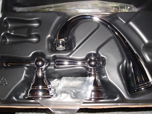 NEW Moen T6125 Kingsley Dbl. Handle Widespread Bathroom Faucet Trim Only- CHROME