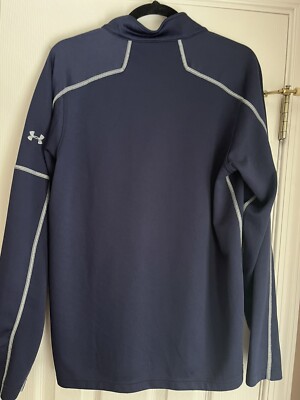 Notre Dame Under Armour Navy Quarter Zip Loose Size M
