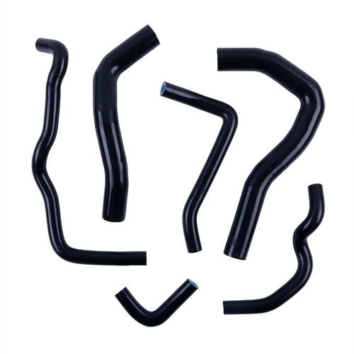 For 2002-2006 Acura RSX Type S DC5 K20A Silicone Radiator Heater Hose Black - Foto 2 di 11