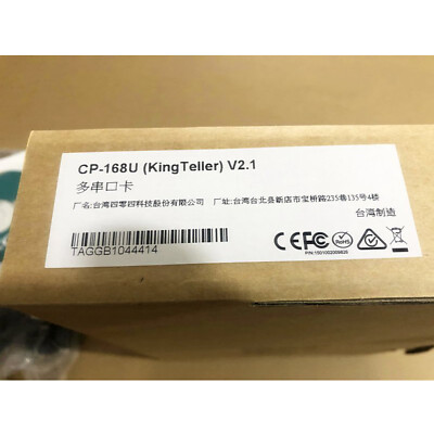 New Moxa CP-168U Multiport Serial Card 8 PCI RS232 CP168U 