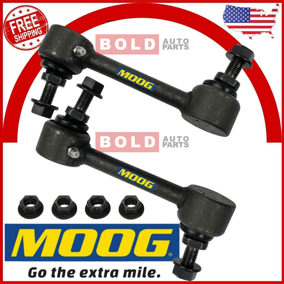 MOOG Rear Stabilizer Sway Bar Links Kit 2PCS Set For Toyota Celica Supra Lexus - Image 4 of 4