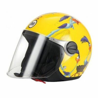 CASCO BHR 713 DEMI JET BIMBO VISIERA LUNGA OMOLOGATO ROAD RUNNER TG. S 50 |  eBay