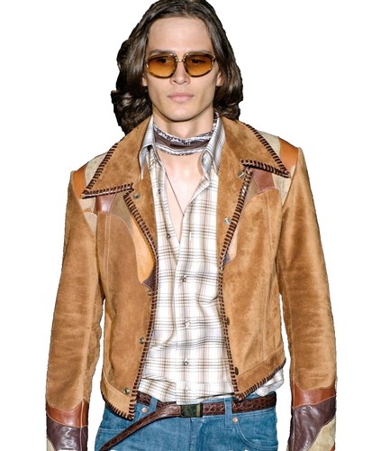 GUCCI Long Sleeve Shirt/ Size 16/ Silk/ Beige/ Solid Color/ 672074